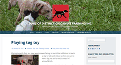 Desktop Screenshot of dogsofdistinction.com